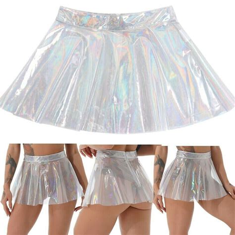 MINIROCK MINISKIRT MICRO Skirt Rhinestone Sexy Clubwear。